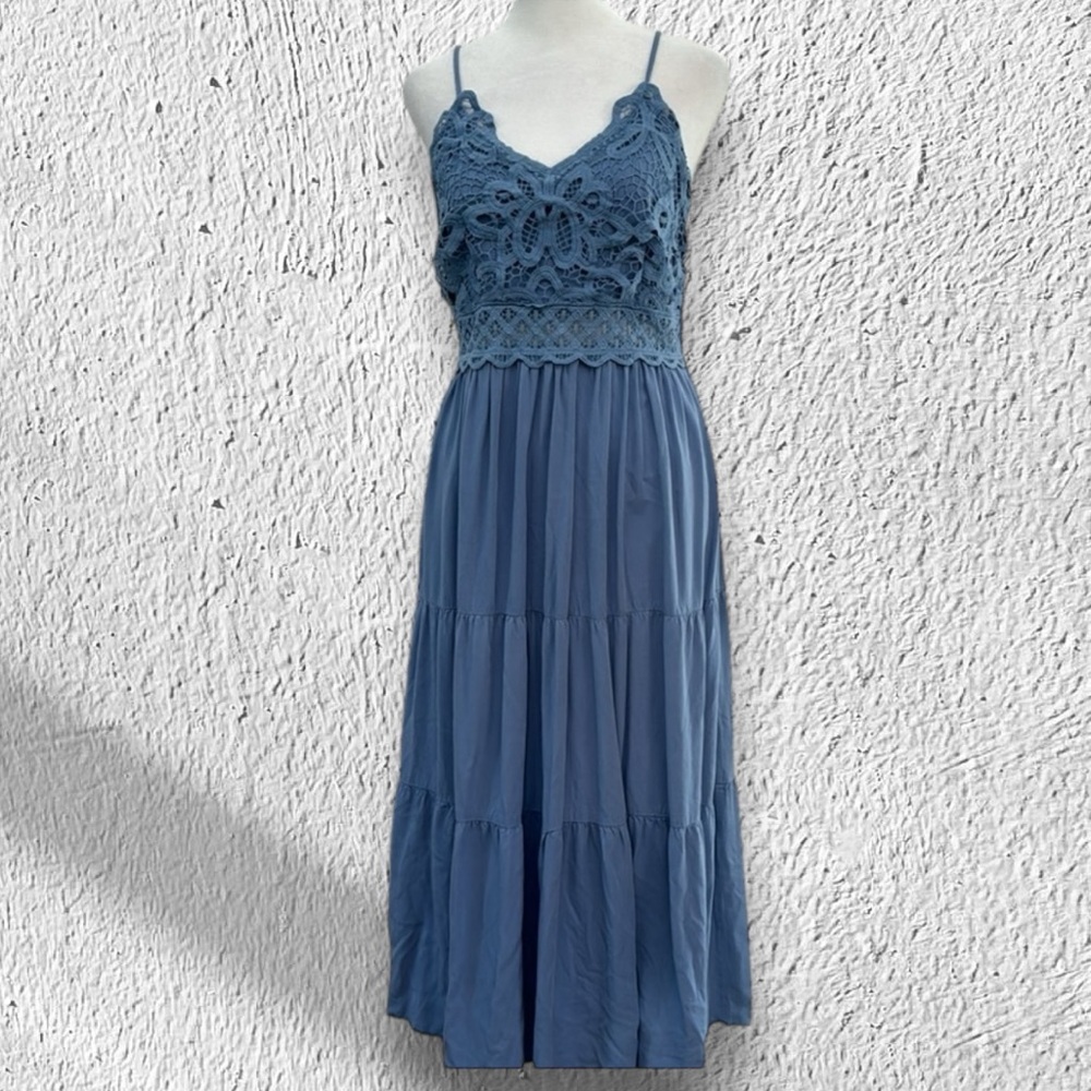 Dokuriti Women’s Solid Maxi Dress - Picture 2 of 13